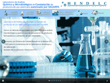 Tablet Screenshot of hendelc.com